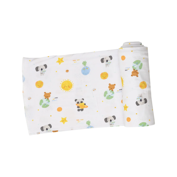 Solar System Swaddle Blanket Angel Dear Baby & Toddler - Swaddles & Baby Blankets