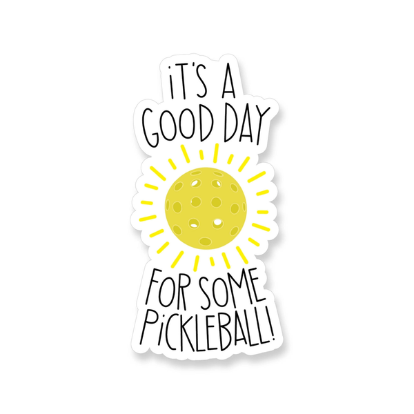 Good Day For Pickleball Sticker Apartment 2 Cards Impulse - Decorative Stickers