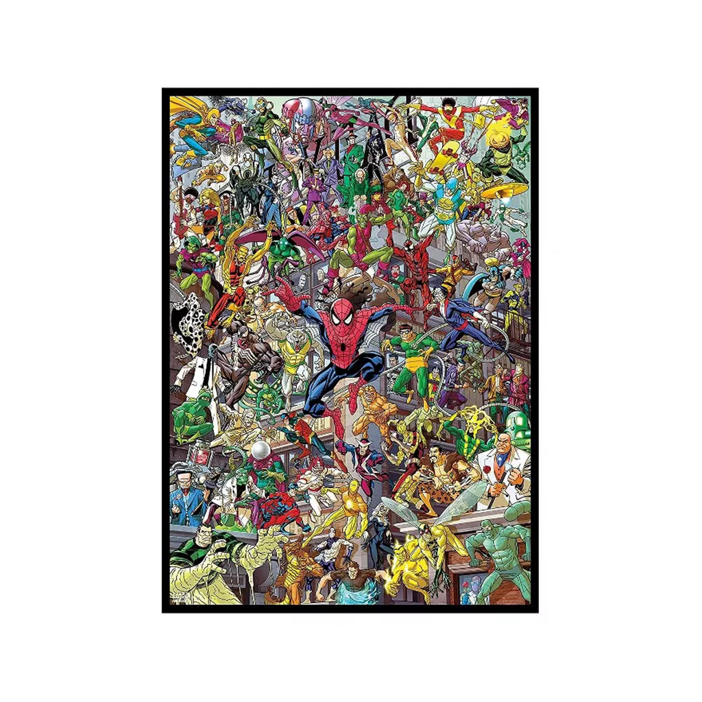 Marvel Spider Man Villains 3000 Piece Jigsaw Puzzle Aquarius Toys & Games - Puzzles & Games - Jigsaw Puzzles