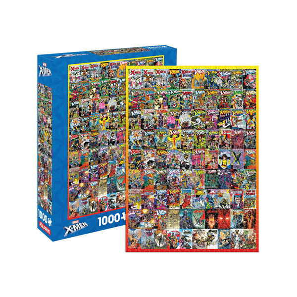 Marvel X-Men Covers 1000 Piece Jigsaw Puzzle Aquarius Toys & Games - Puzzles & Games - Jigsaw Puzzles