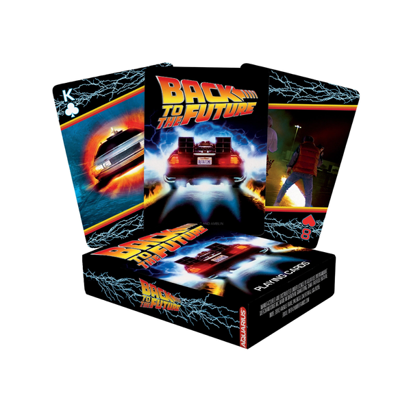 Back To The Future Playing Cards Aquarius Toys & Games - Puzzles & Games - Playing Cards