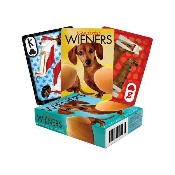 Wonderful Weiners Playing Cards Aquarius Toys & Games - Puzzles & Games - Playing Cards