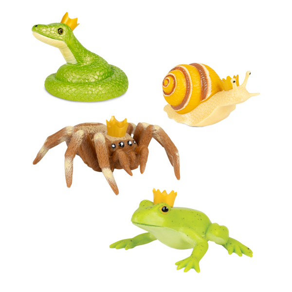 ACC CROWNED CRITTERS ASSORTED Archie McPhee Toys & Games - Action & Toy Figures