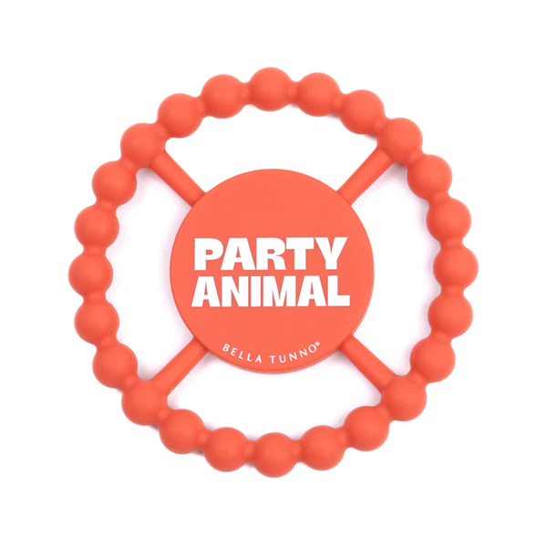 Party Animal Happy Teether Bella Tunno Baby & Toddler - Pacifiers & Teethers