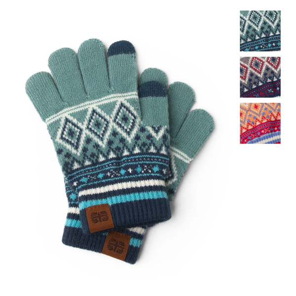 Fair Isle Gloves - Kids Britt's Knits Apparel & Accessories - Winter - Kids - Mittens & Gloves