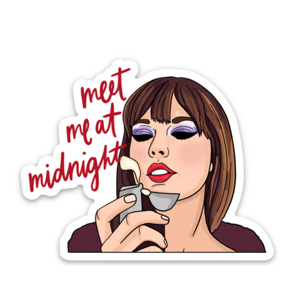 Pop Star Midnight Quote Sticker Brittany Paige Impulse - Decorative Stickers