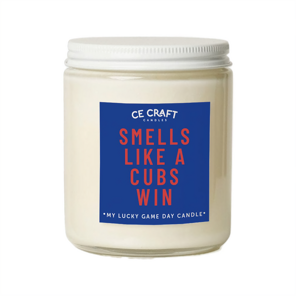 Smells Like A Cubs Win Candle CE Craft Co Home - Candles