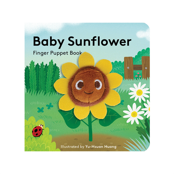Baby Sunflower Finger Puppet Book Chronicle Books Books - Baby & Kids