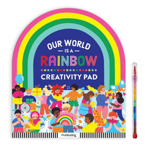 Our World is a Rainbow Creativity Kit Chronicle Books - Mudpuppy Books - Baby & Kids - Activity Books