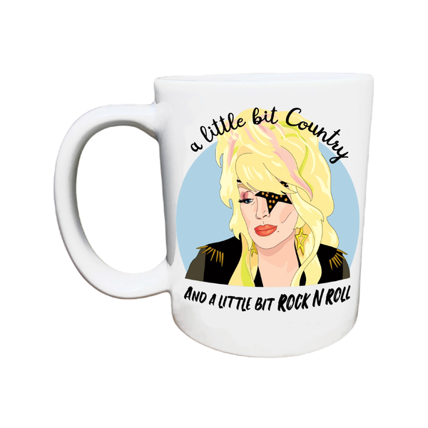 Dolly Parton Rockstar Mug Citizen Ruth Home - Mugs & Glasses