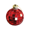 Red Tiny Mirrored Disco Ball Ornaments Cody Foster & Co Holiday - Ornaments