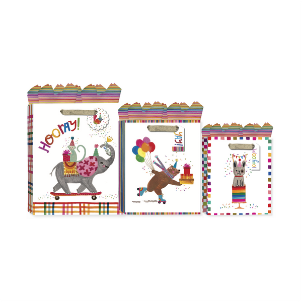 Birthday Menagerie Gift Bags and Tissue Paper Design Design Gift Wrap & Packaging
