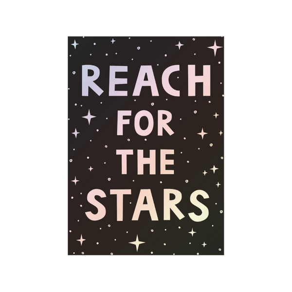 Reach for the stars Graduation Card Design Design Holiday Cards - Graduation