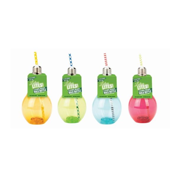 Lotsa LITES! Flashing Holiday Beverage Bulb DM Merchandising Home - Mugs & Glasses - Reusable