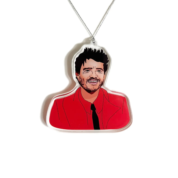 Pedro Pascal Daddy Is A State Of Mind Ornament Drawn Goods Holiday - Ornaments