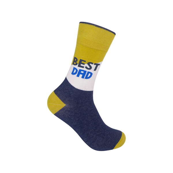 Best Dad Socks - Unisex Funatic Apparel & Accessories - Socks - Adult - Unisex