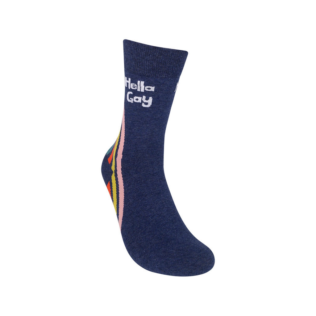 Hella Gay Socks - Unisex Funatic Apparel & Accessories - Socks - Adult - Unisex