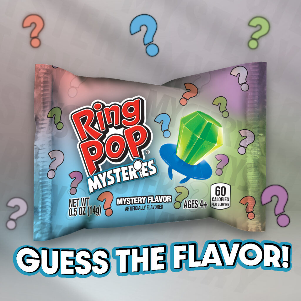 MYSTERY FLAVOR Ring Pop Candy Grandpa Joe's Candy Candy, Chocolate & Gum