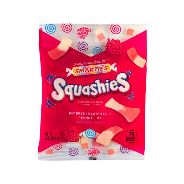 Smarties Squashies Foam Gummi Candy Grandpa Joe's Candy Candy, Chocolate & Gum