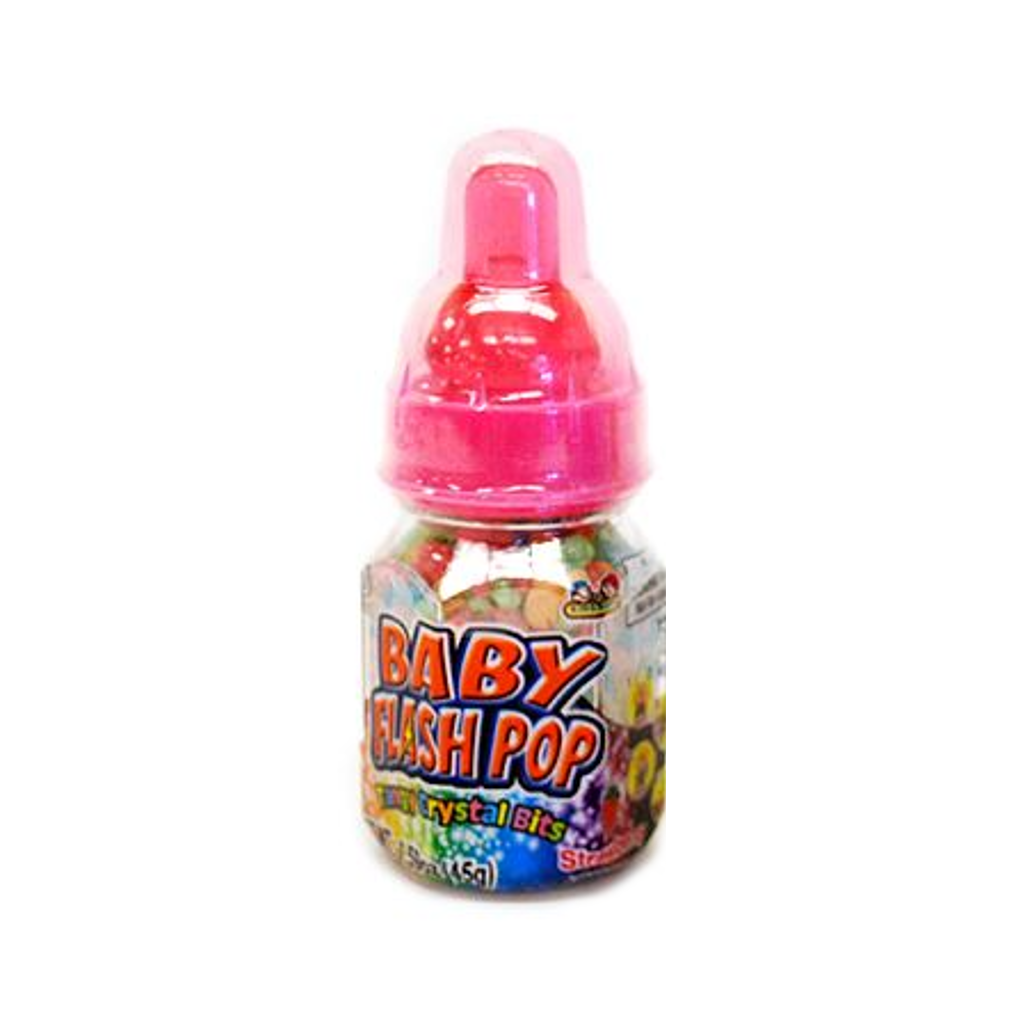 Strawberry Kidsmania Baby Flash Pop Grandpa Joe's Candy Candy, Chocolate & Gum