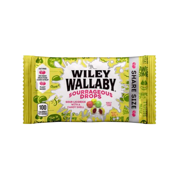Wiley Willabby Sourrageous Drops Grandpa Joe's Candy Candy, Chocolate & Gum