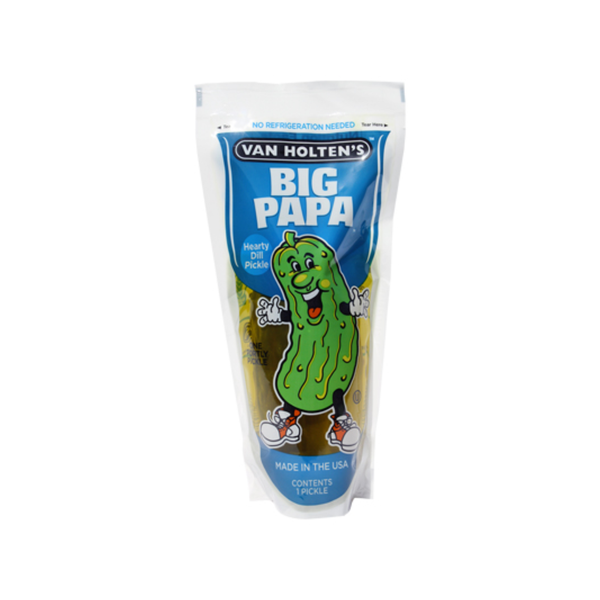 Big Papa Hearty Dill Pickle Grandpa Joes Candy Candy, Chocolate & Gum