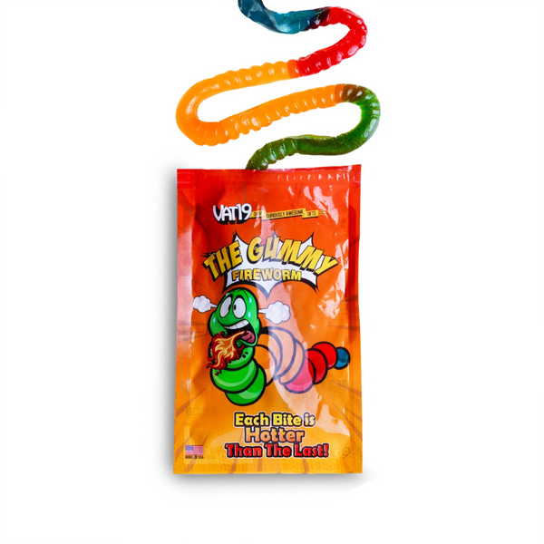 Vat19 The Spicy Gummy Fireworm Candy Grandpa Joes Candy Candy, Chocolate & Gum