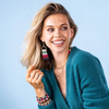 Allison Vertical Stipes Beaded Fringe Earrings Ink + Alloy Jewelry - Earrings