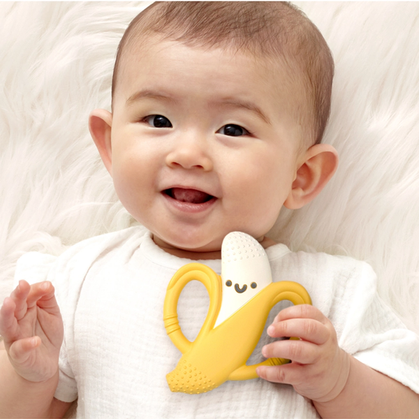 Banana Chew Crew Silicone Baby Teethers Itzy Ritzy Baby & Toddler - Pacifiers & Teethers