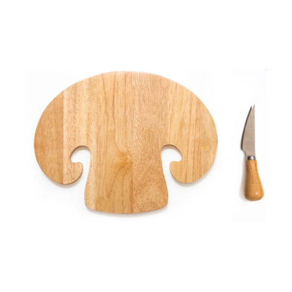 Mushroom Cutting Board &amp; Knife Kikkerland Home - Kitchen & Dining