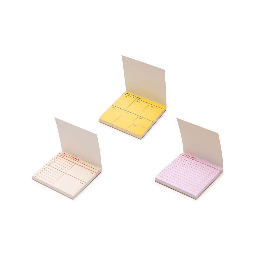 Sticky Notes - Set Of 3 Kikkerland Home - Office & School Supplies
