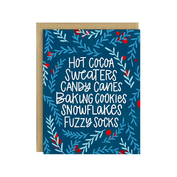 Winter Bucket List Holiday Card Little Lovelies Studio Cards - Holiday - Happy Holidays