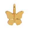 Butterfly (Gold) Charm Garden Charm Lucky Feather Jewelry
