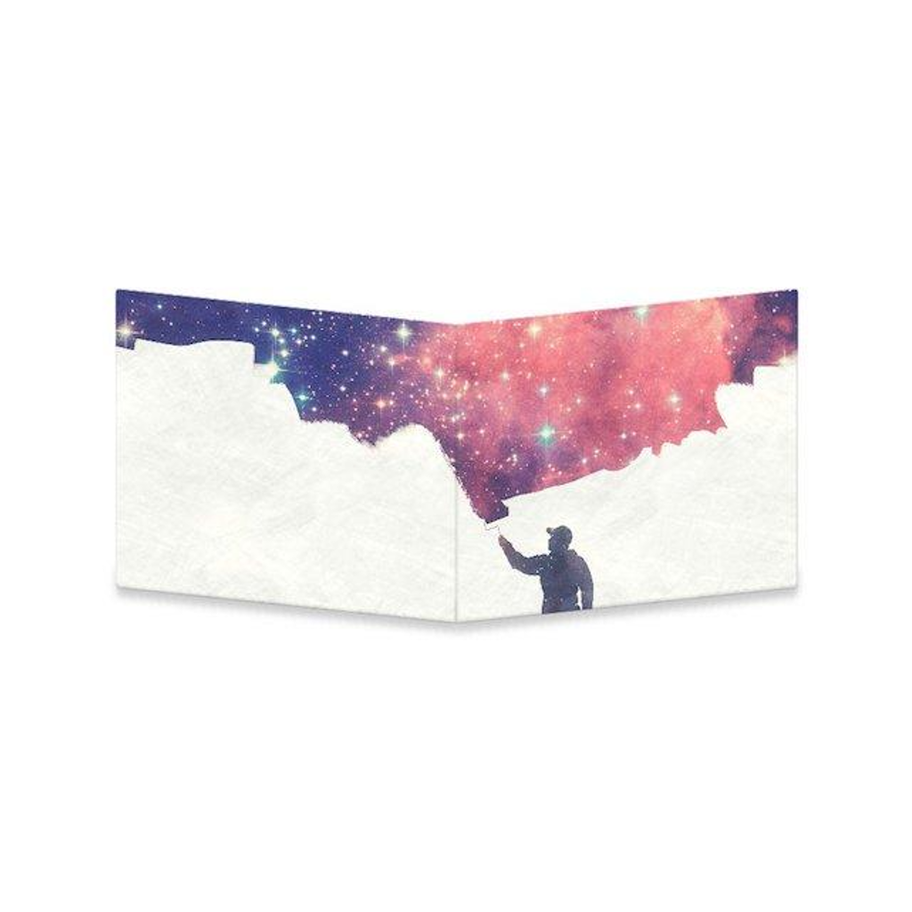 Painting The Universe Wallet Mighty Wallet Apparel & Accessories - Bags - Handbags & Wallets