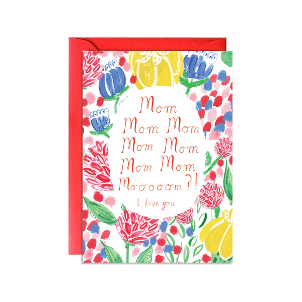 Moooooooooom Mother's Day Card Mr. Boddington's Studio Cards - Holiday - Mother's Day