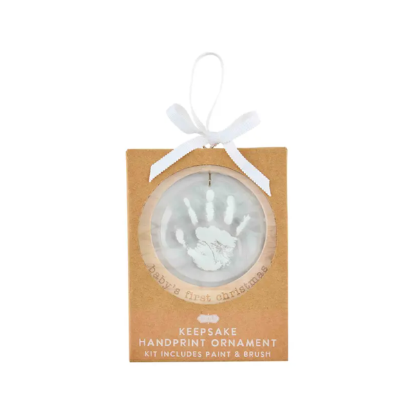 Baby's First Handprint Ornament Kit Mud Pie Holiday - Ornaments