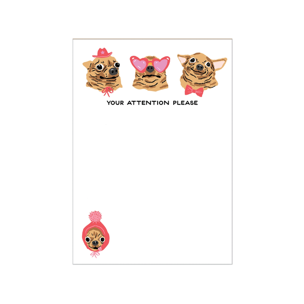 Dogs Notepad Party Of One Books - Blank Notebooks & Journals - Notepads