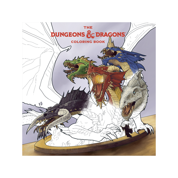 The Dungeons And Dragons Coloring Book Penguin Random House Books - Coloring