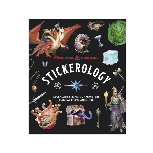 Dungeons &amp; Dragons Stickerology Sticker Book Penguin Random House Books
