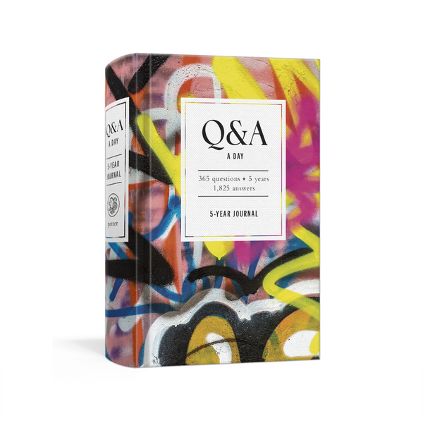 Q&A A Day Graffiti 5-Year Journal Penguin Random House Books - Guided Journals & Gift Books