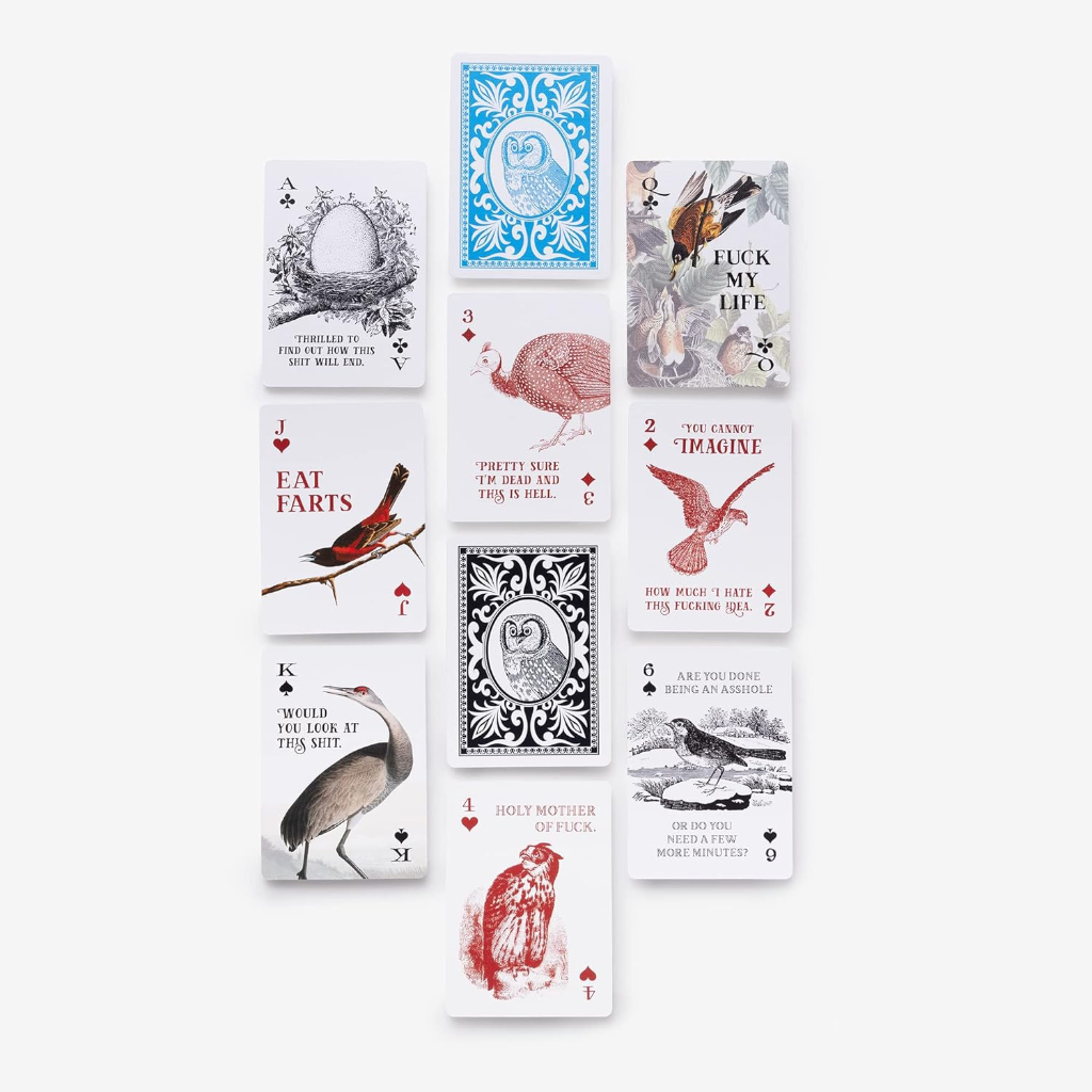 Effin Birds Playing Cards Penguin Random House Toys & Games - Puzzles & Games - Playing Cards