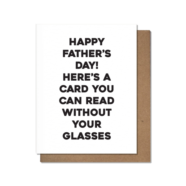 Dad Glasses Father's Day Card Pretty Alright Goods Cards - Holiday - Father's Day