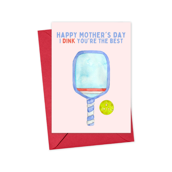 Pickleball Mother's Day Card R Is For Robo Cards - Holiday - Mother's Day