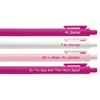 Life In Plastic Movie Gel Pen Set Sammy Gorin LLC Home - Office & School Supplies - Pencils, Pens, Markers & Chalk