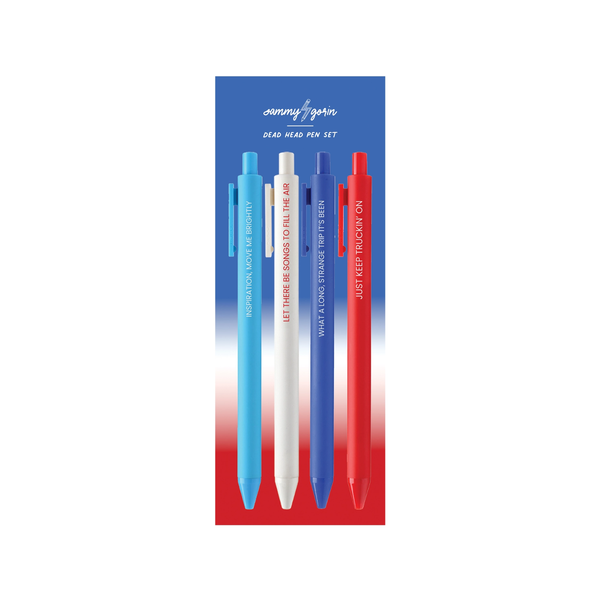 Dead Head Pen Set Sammy Gorin LLC Home - Office & School Supplies - Pencils, Pens & Markers