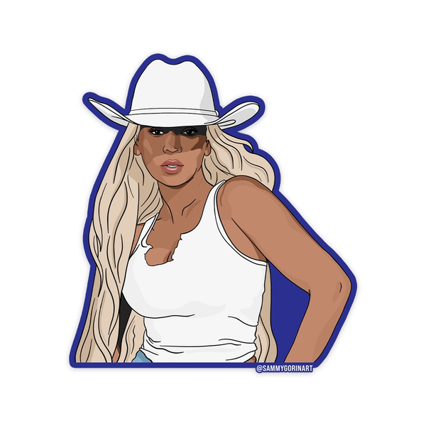 Bey Haw Beyonce Sticker Sammy Gorin LLC Impulse - Decorative Stickers