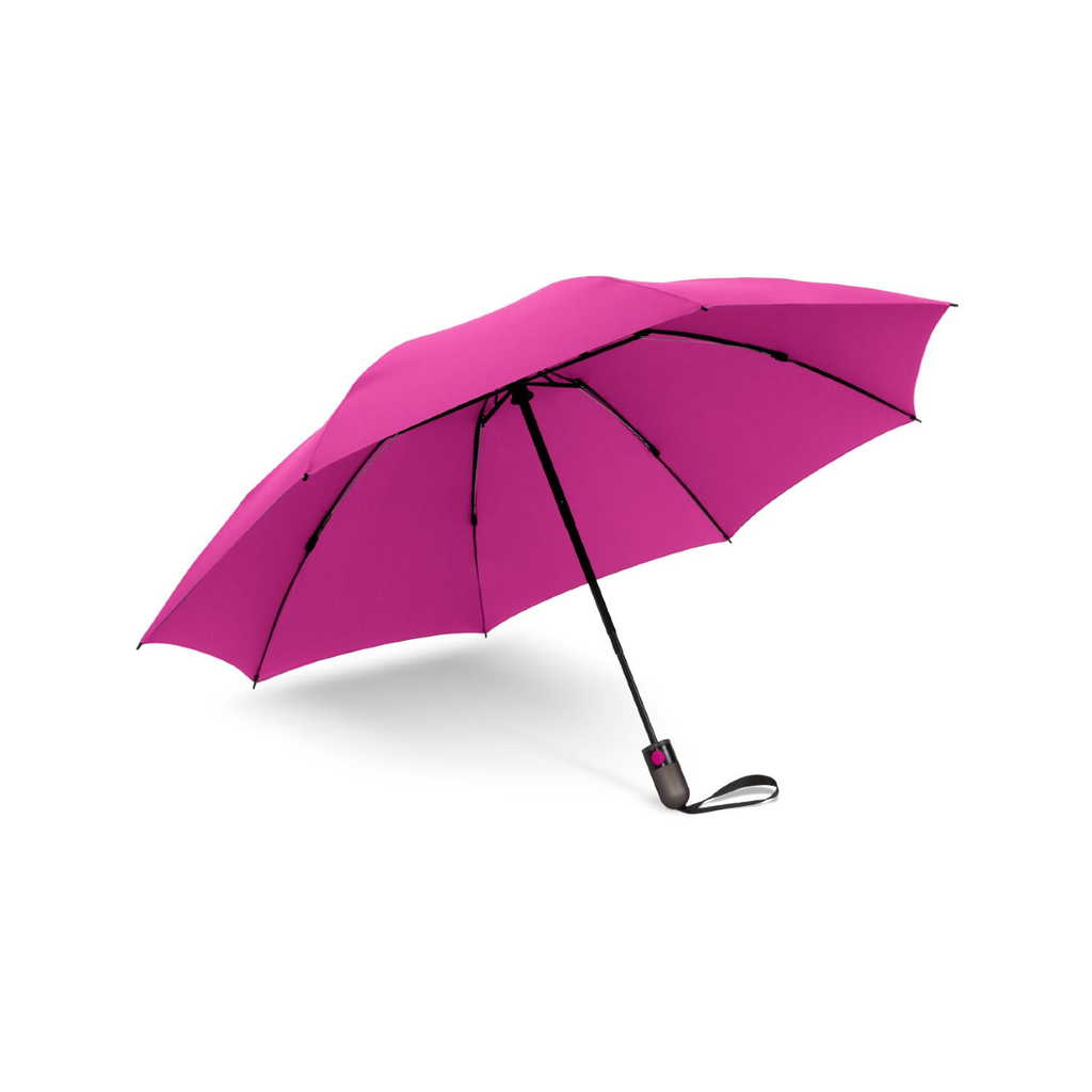 Hot Pink Reverse Closing Compact Umbrella Shedrain Apparel & Accessories - Umbrella