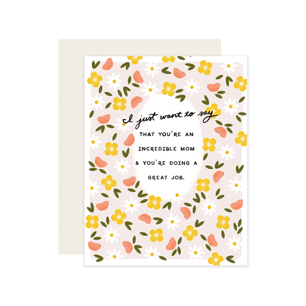 Incredible Mom Mother's Day Card Slightly Stationery Cards - Holiday - Mother's Day