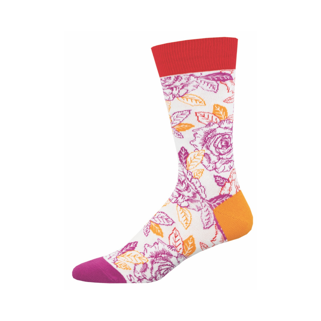 Lesbian / L/XL Roses Love Diversity Crew Socks Socksmith Apparel & Accessories - Socks - Adult