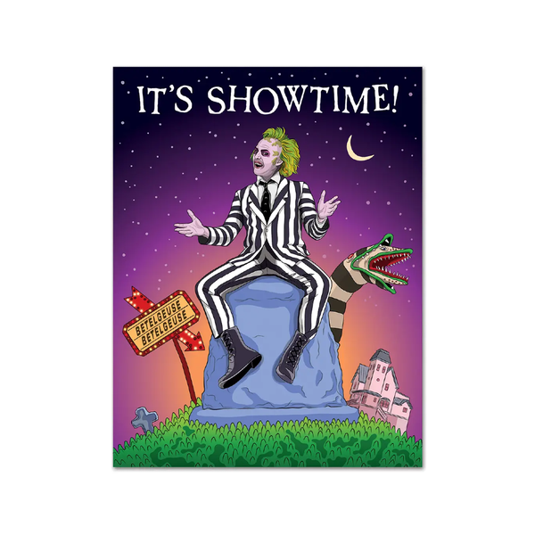 It's Showtime Birthday Card The Found Cards - Birthday